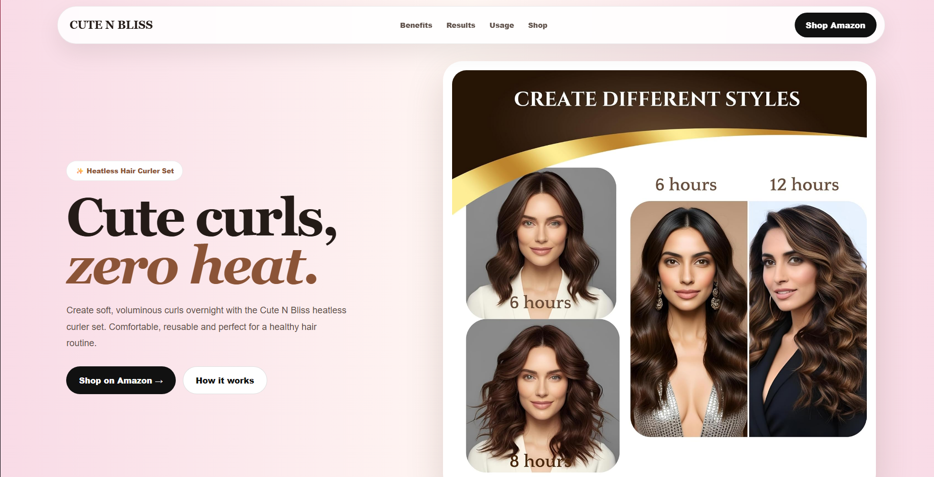 CUTENBLIS website preview